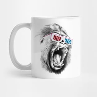 Cool Monkey With Glasses Mug